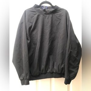 Vantage Black Jacket/Pullover - Men's Large